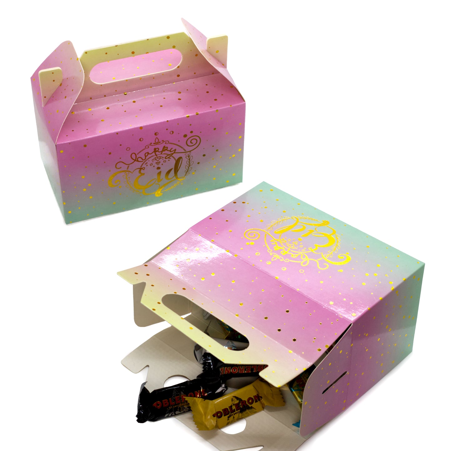 Pastel Sunset Eid Treat Boxes - 6pk