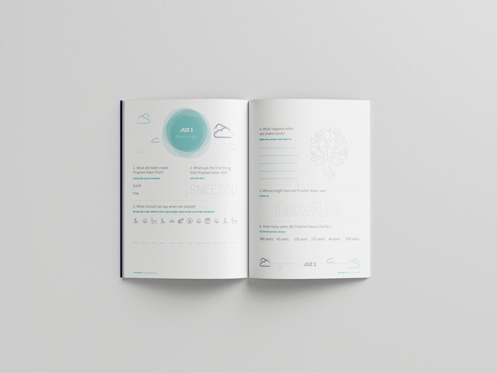 Juz by Juz Stories Workbook