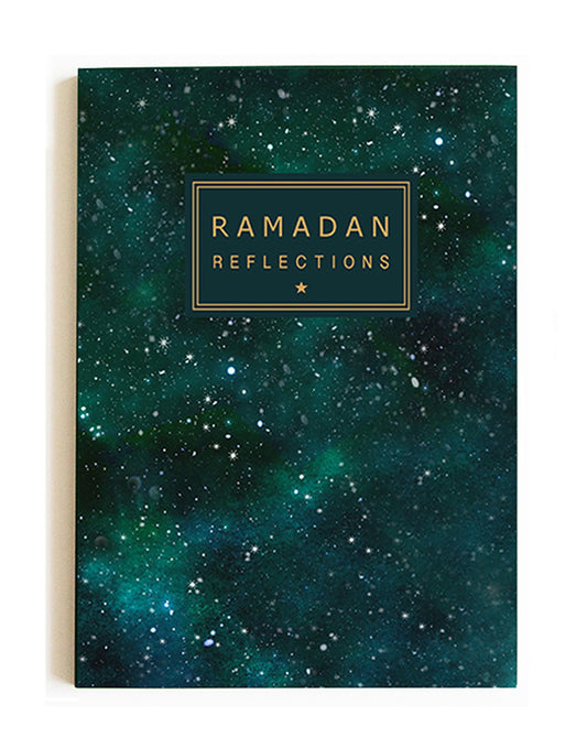 Ramadan Reflections Gold Foil Notebook