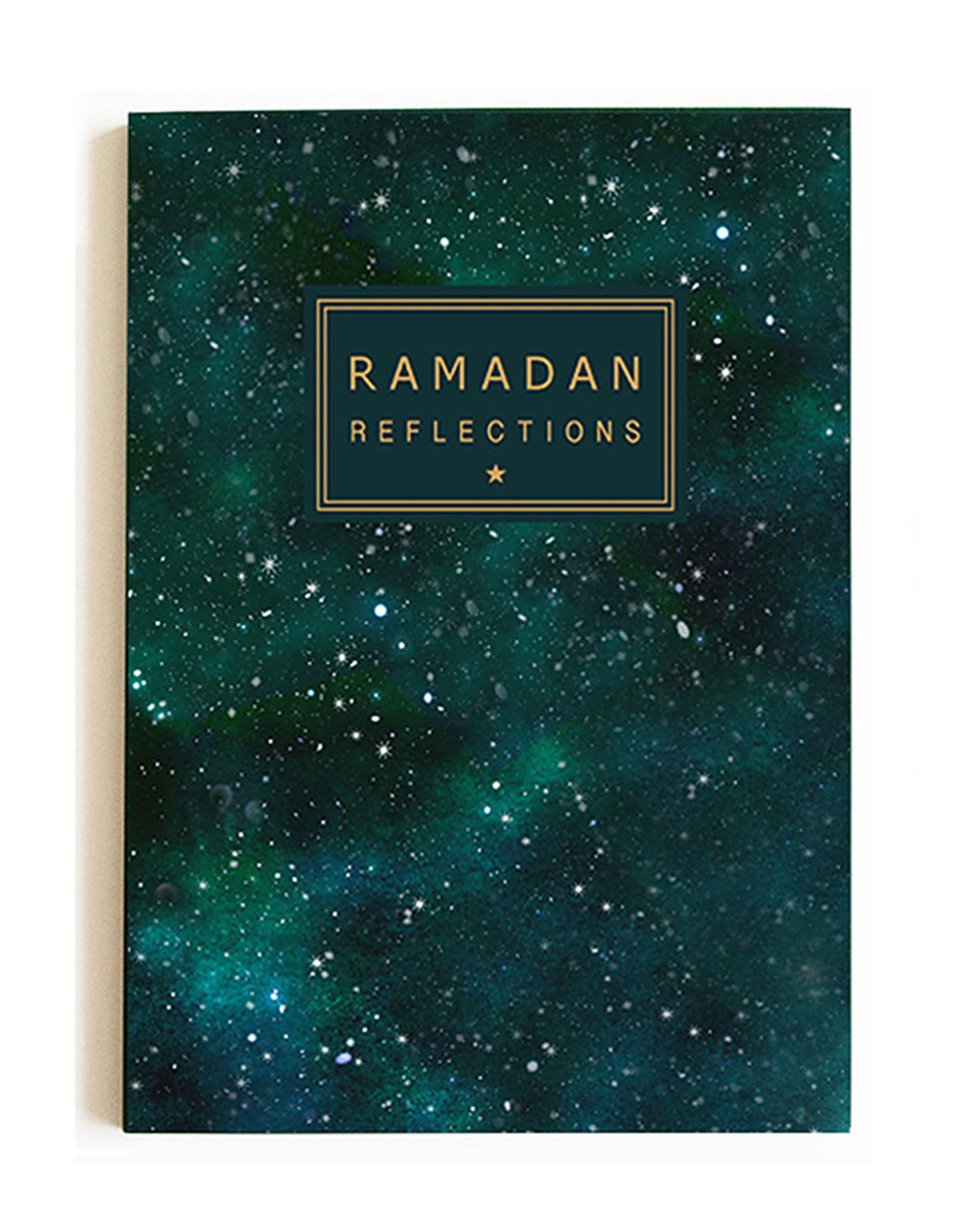 Ramadan Reflections Gold Foil Notebook