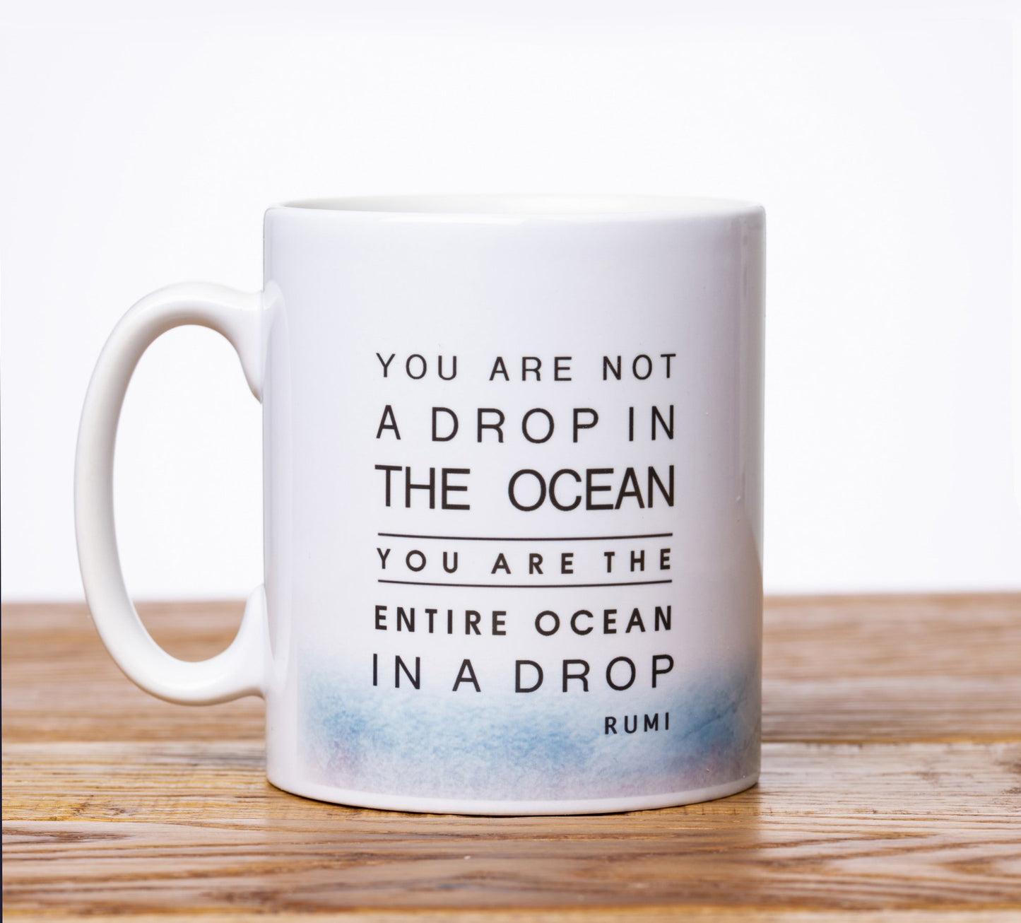 Rumi 'Drop in the Ocean' Mug - Anafiya Gifts