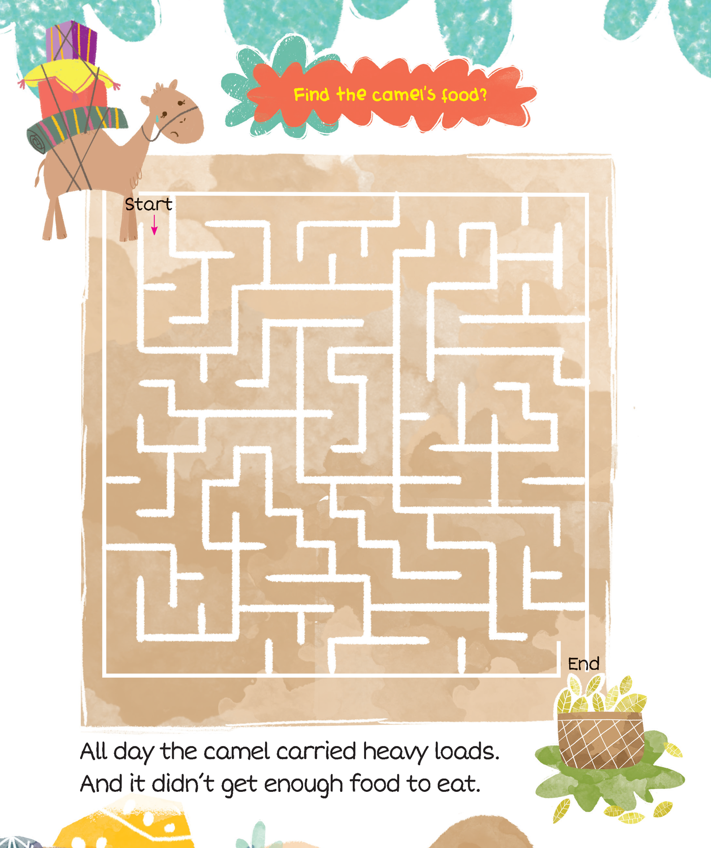 Prophet Muhammad & The Crying Camel Activity Book - Anafiya Gifts