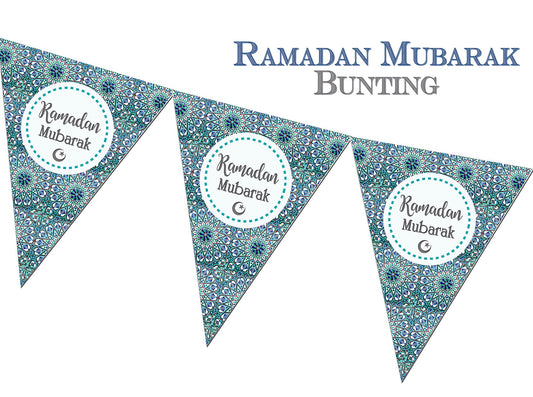 Ramadan Mubarak Bunting - Zelige