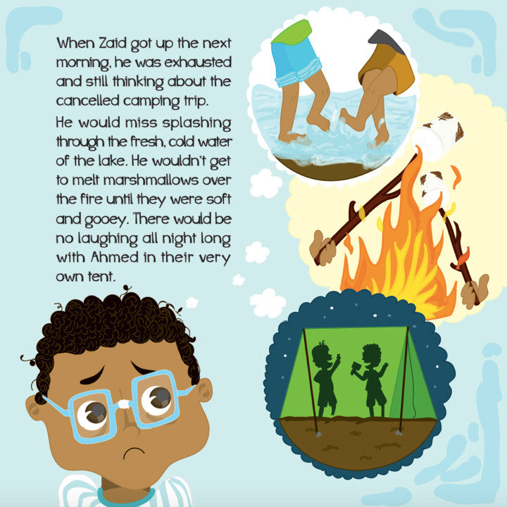 Zaid and the Gigantic Cloud - Anafiya Gifts