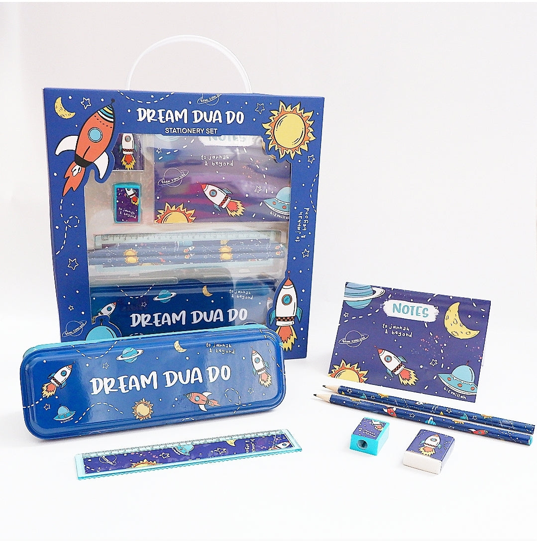 Dream Dua Do Stationery Set - Rocket