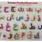 Arabic Alphabet Wooden Puzzle - Anafiya Gifts