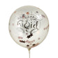 Rose Gold Happy Eid Confetti Balloons - 5pk