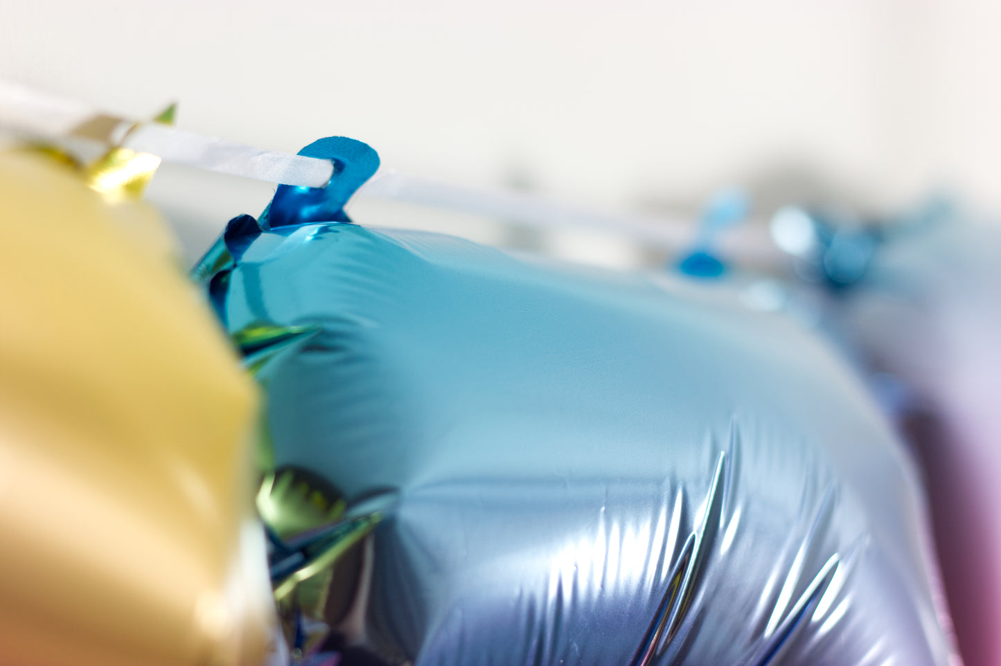 Eid Mubarak Rainbow Foil Balloons
