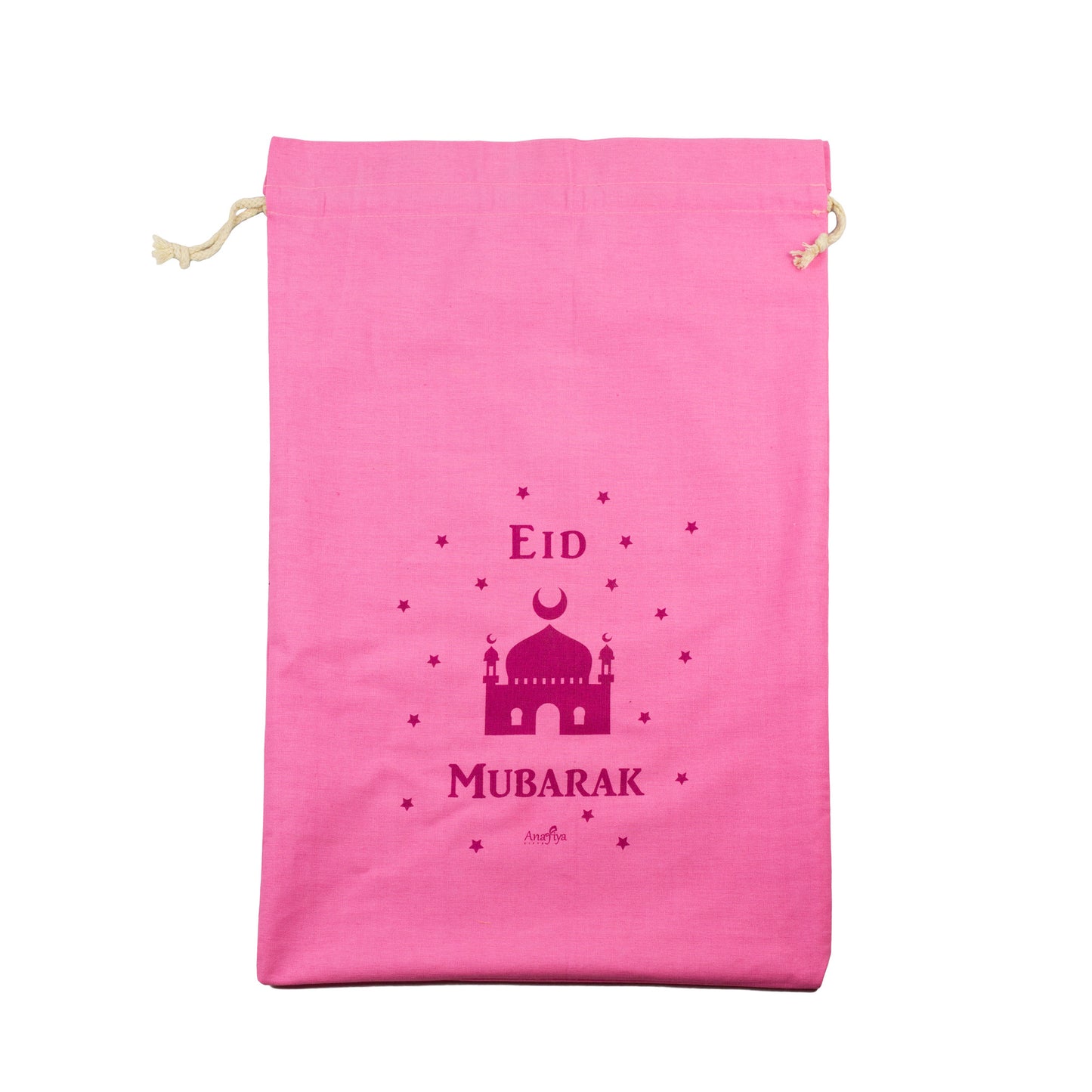 Eid Mubarak Gift Sack - Pink