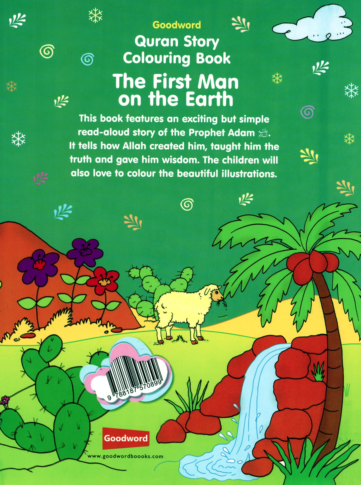 The First Man on the Earth Colouring Book - Anafiya Gifts