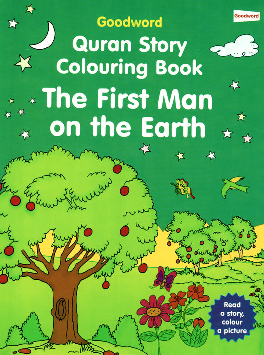 The First Man on the Earth Colouring Book - Anafiya Gifts