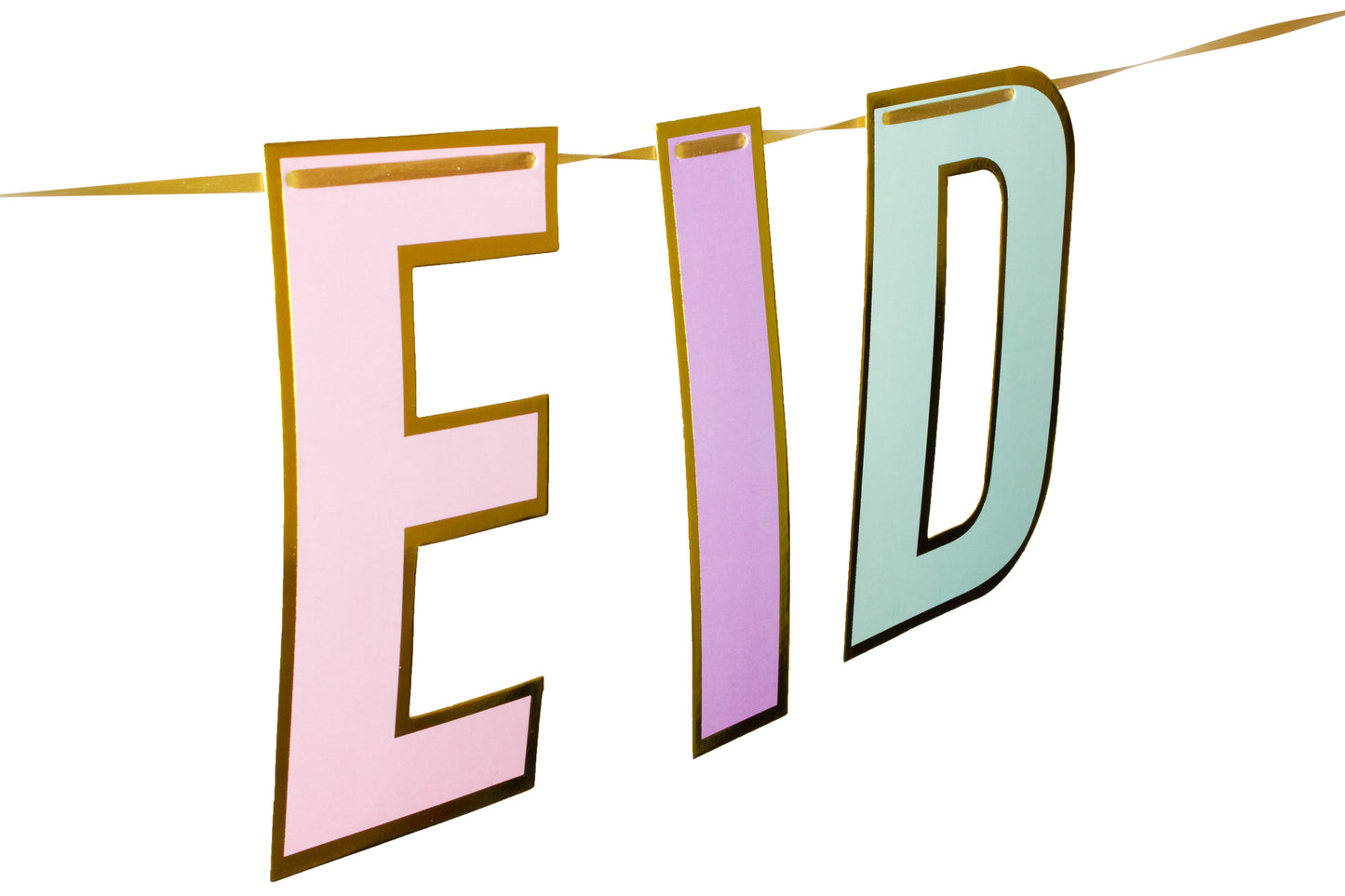 Pastel Sunset Happy Eid Banner