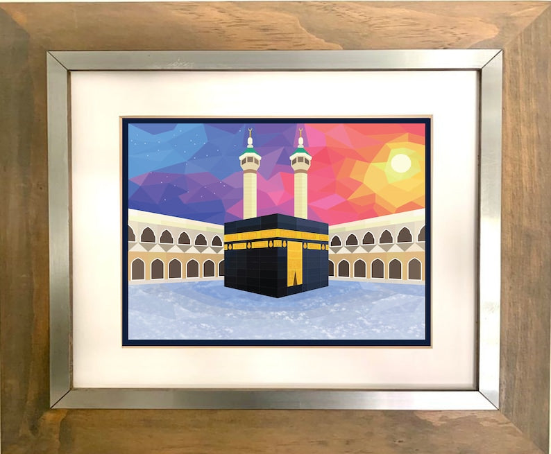 Paint by Stickers Mosque Art - Masjid Al-Haram