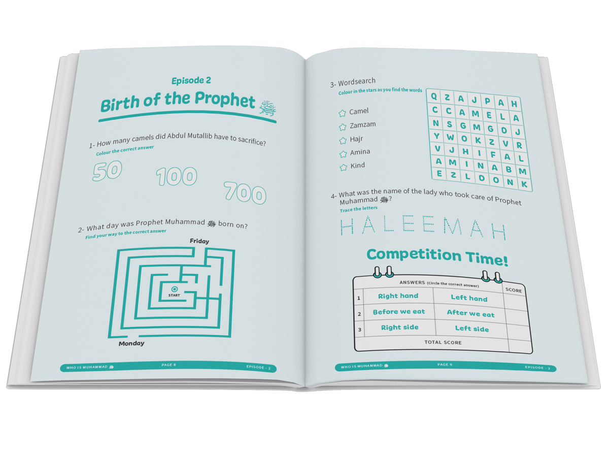 Who Is Muhammad Workbook