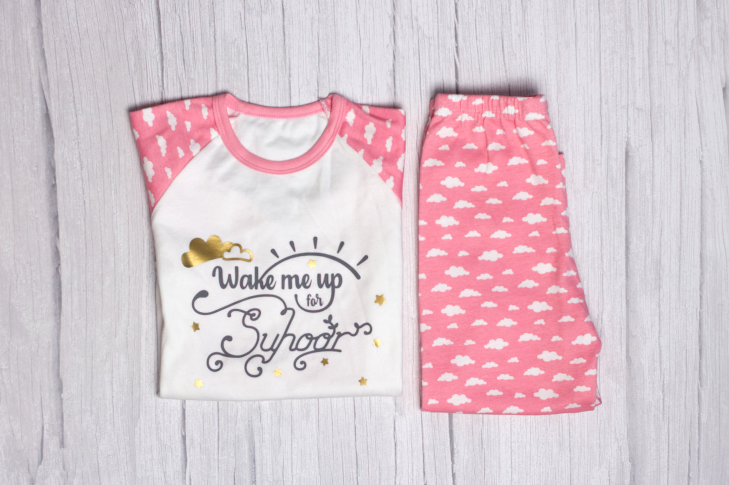 Wake Me Up For Suhoor Ramadan Pyjamas - Pink