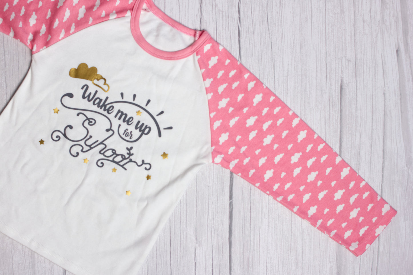 Wake Me Up For Suhoor Ramadan Pyjamas - Pink