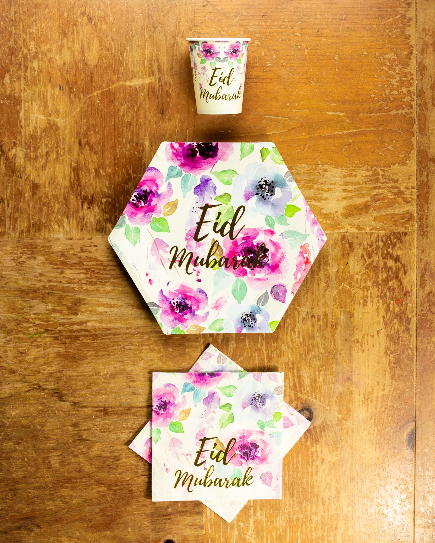 Eid Floral Cups - Springtime Wonder