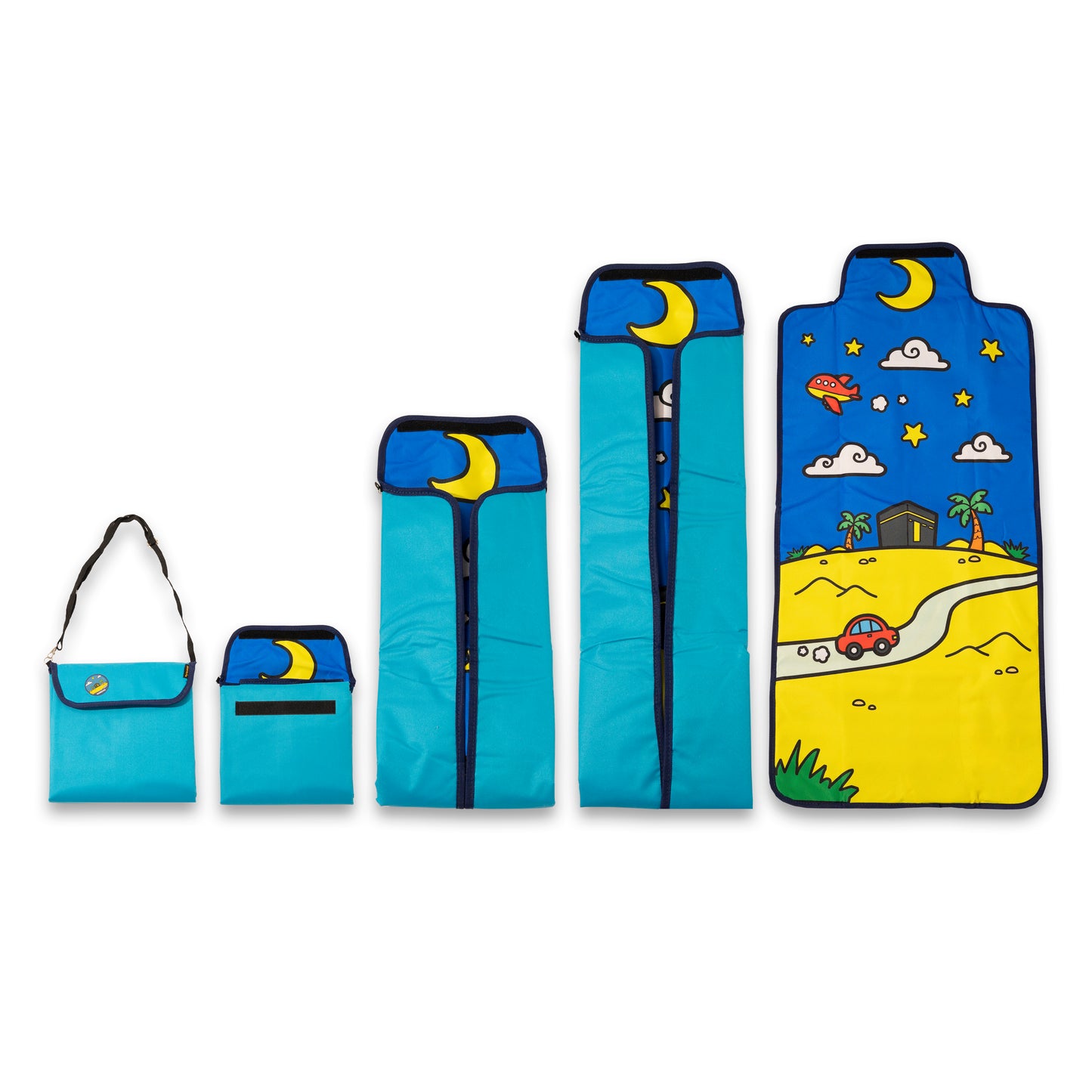 My Travel Salah Mat - Blue