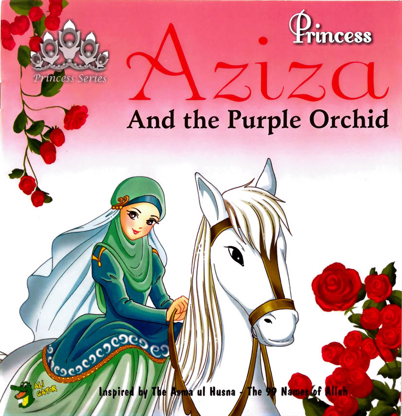 Princess Aziza And The Purple Orchid - Anafiya Gifts