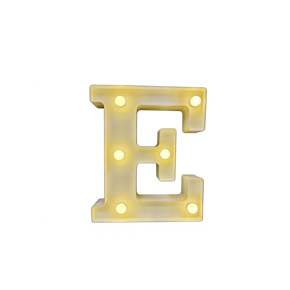Eid Letter Lights - White