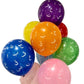Arabic Letter Balloons - Multi-Coloured 10 Pack