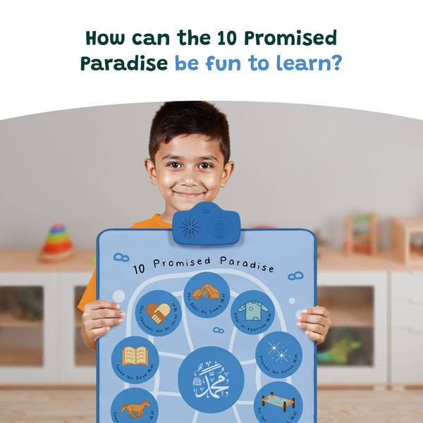 10 Promised Paradise Interactive Islamic Wall Art & Talking Poster