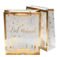 Eid Gift Bag - White & Gold Stars