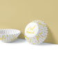 Eid Cupcake Wrappers - White & Gold