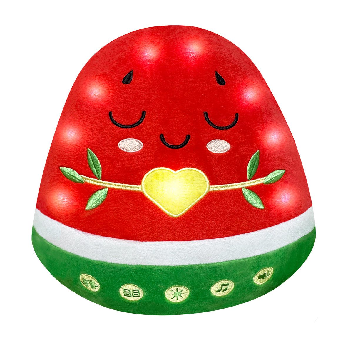 Nūr the Watermelon - Light-Up Interactive Islamic Plushie with Surahs, Duas & More