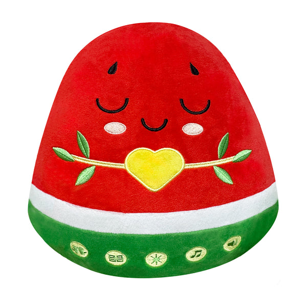 Nūr the Watermelon - Light-Up Interactive Islamic Plushie with Surahs, Duas & More