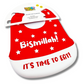Bismillah Baby Bib - Red