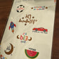 Kids Ramadan & Eid Tattoo Sheet - Boys