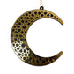 Hanging Moon Decoration - Ramadan & Eid - Black & Gold