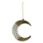 Hanging Moon Decoration - Ramadan & Eid - Black & Gold