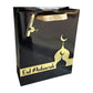 Eid Gift Bag - Black & Gold Masjid