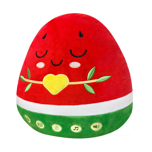 Nūr the Watermelon - Light-Up Interactive Islamic Plushie with Surahs, Duas & More