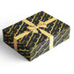 Eid Gift Wrap - Black & Gold Masjid