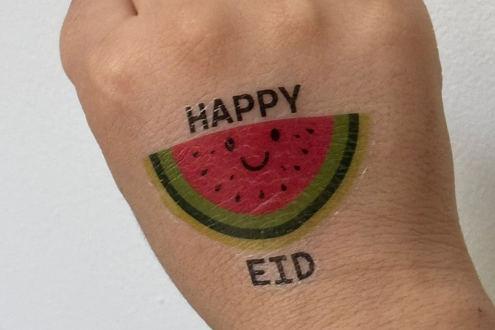 Kids Ramadan & Eid Tattoo Sheet - Girls