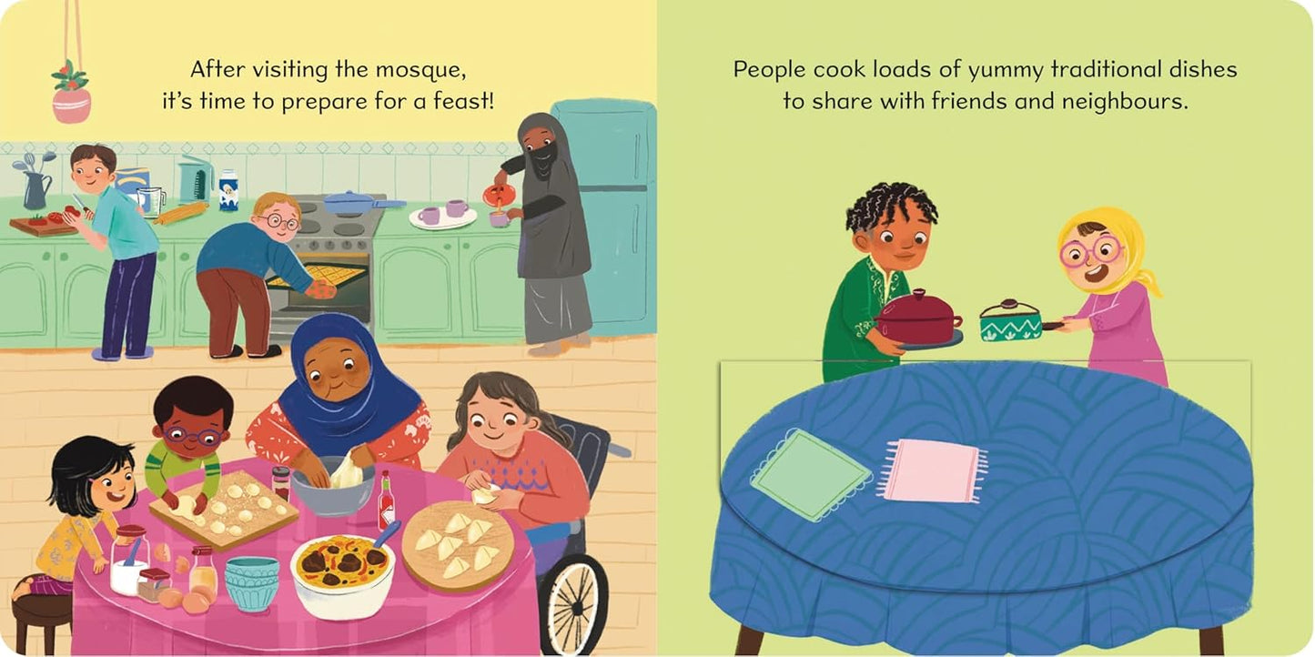 First Festivals: Eid : A Lift-the-Flap Book - Anafiya Gifts