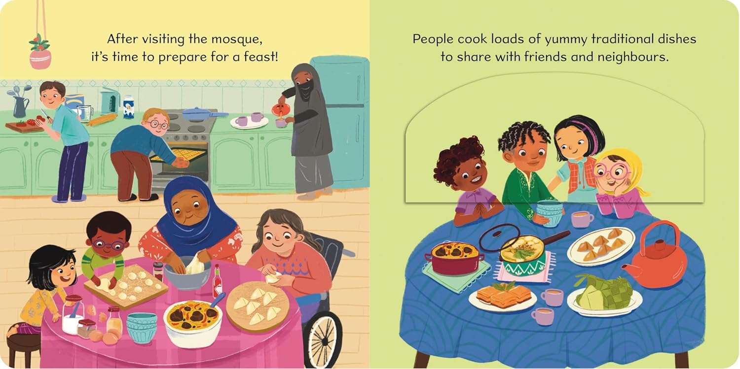 First Festivals: Eid : A Lift-the-Flap Book - Anafiya Gifts