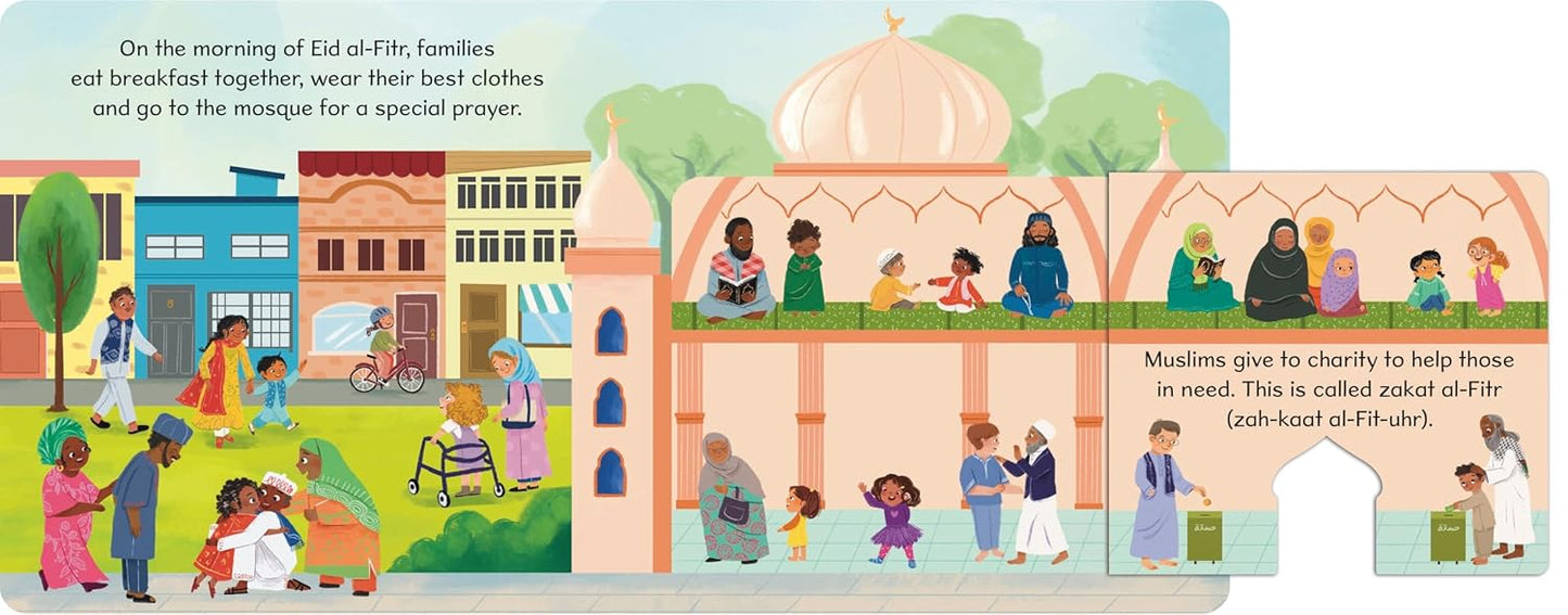 First Festivals: Eid : A Lift-the-Flap Book - Anafiya Gifts