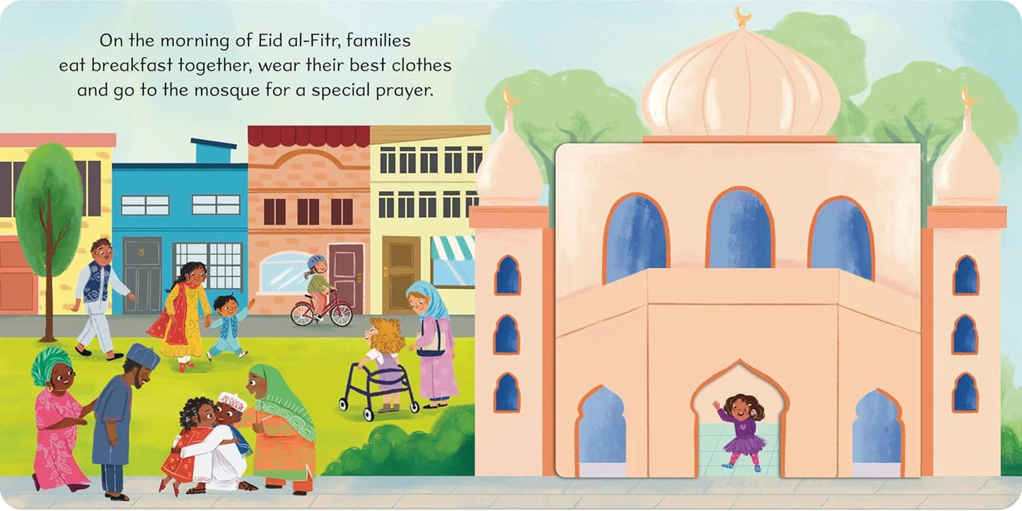 First Festivals: Eid : A Lift-the-Flap Book - Anafiya Gifts