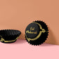 Eid Cupcake Wrappers - Black & Gold Masjid