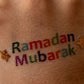 Kids Ramadan & Eid Tattoo Sheet - Girls