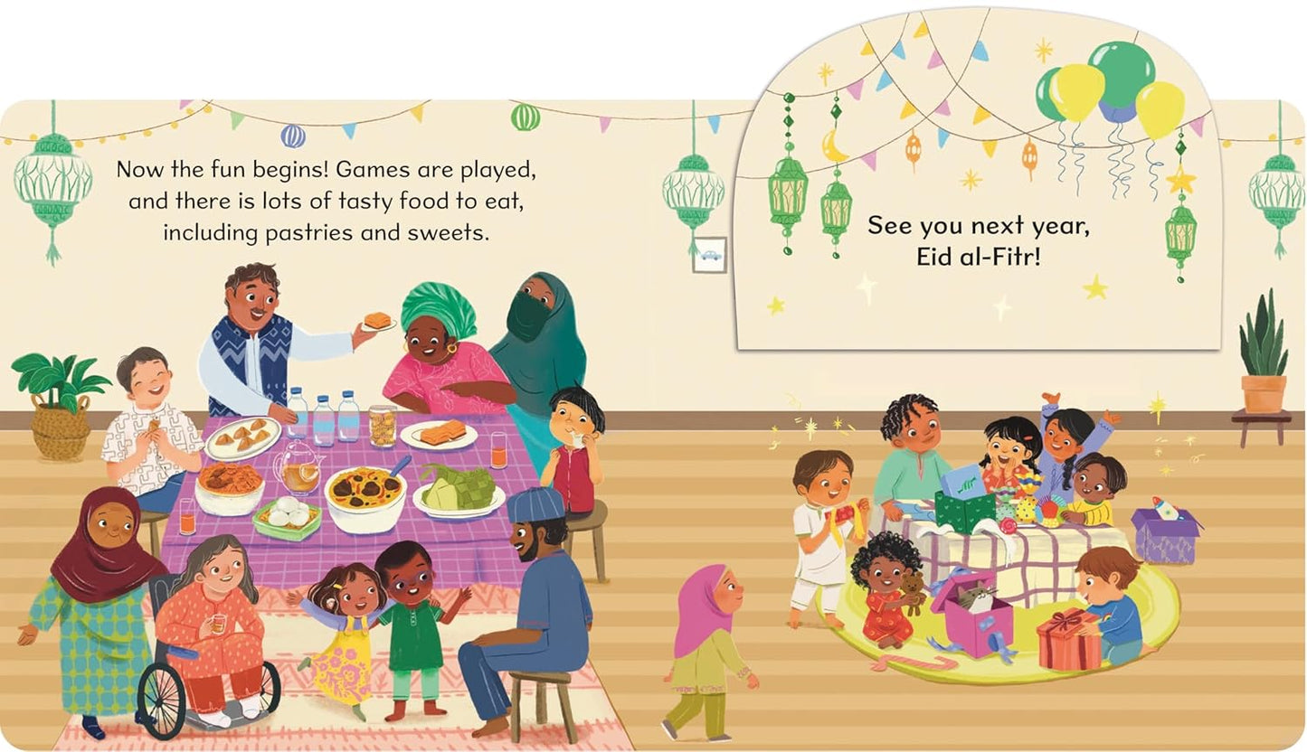 First Festivals: Eid : A Lift-the-Flap Book - Anafiya Gifts
