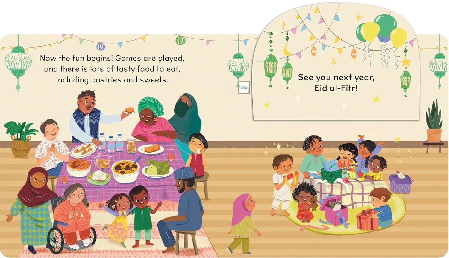 First Festivals: Eid : A Lift-the-Flap Book - Anafiya Gifts