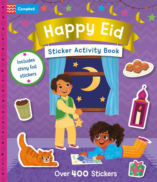 Happy Eid Sticker Activity Book - Over 400 Stickers