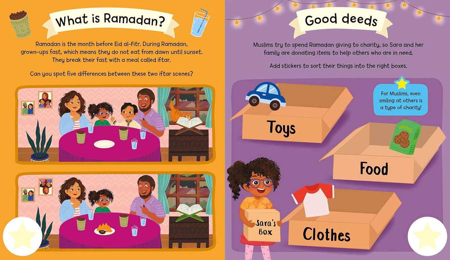 Happy Eid Sticker Activity Book - Over 400 Stickers