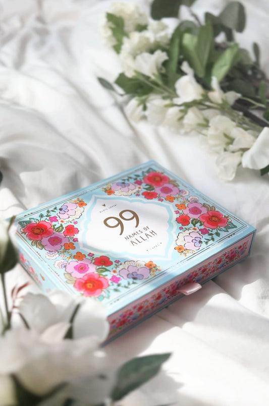 99 Names of Allah - Mini Prints with Drawer Box