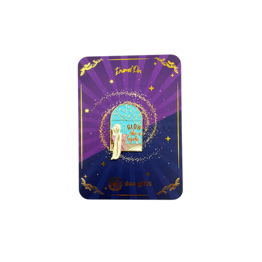 Glow Like a Hijabi - Enamel Pin